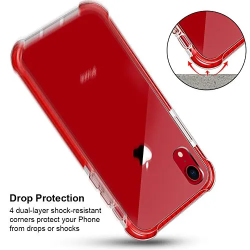 Apple%20Iphone%20XR%20Case%20,%20Soft%20TPU%20Transparent%20Bumper%20Air%20Bag%20Shock%20Proof%20Back%20Cover%20for%20Apple%20Iphone%20XR%20-%20Image%202