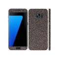 Samsung Galaxy S7 Edge Black Glitter Mobile Skin. 