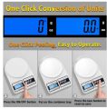 10kg Electronic Digital Kitchen Scale - Digital Weight Machine | Food Weighing Scale | Cooking & Baking Scale | Portable Digital Mini Scale | Precision Weight Machine for Kitchen | Jewelry, Vegetable, Fruit & Diet Scale | LCD Display | Tare Function. 