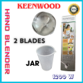 KEENWOOD Hand Blender  Electric Hand Blender - MultiSpeed Mixer Grinder -Blender. 