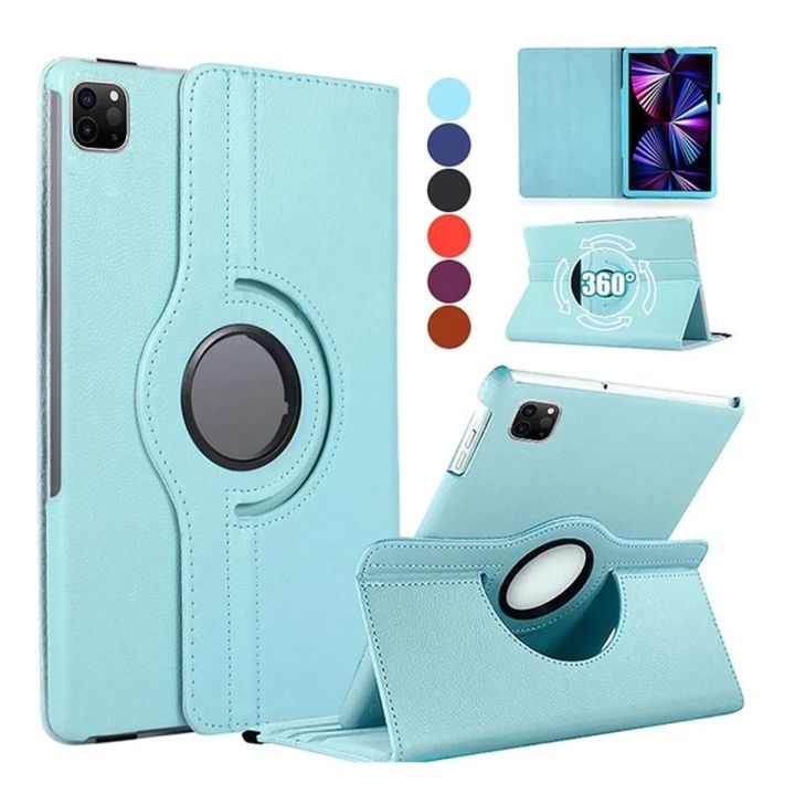 For New Huawei MatePad air 11.5 SE 10.4 Case T10 T10S 360 Rotating Funda MediaPad T5 10 T3 9.6 M5 Lite 10.1 PU V8 Leather Cover