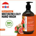 𝐖𝐁𝐌 - Natural Solution Handwash Blood Orange 400ml. 