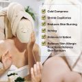 Cold Compress Hot Compress Facial Towel Beauty Salon Mask Soft Coral Fleece Thickened Face Towel Home Moisturizing Facial Towel. 