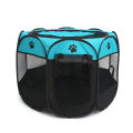 Portable Folding Pet tent Dog House Cage Dog Cat Tent Playpen Puppy Kennel Easy Operation Octagon Fence. 