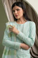 ZELLBURY Unstitched Fabric For Women Embroidered Shirt Shalwar Dupatta - 0405. 
