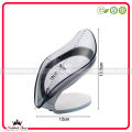 Smart Soap Holder Self Draining Soap Holder Leaf Shape Soap dish Soap Holder for Shower Bathroom Kitchen Sink. 