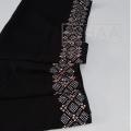 Stoler scarf black stoller scarf hijab chifdon Black stole. 