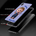 UCUC for Samsung S7 Edge Case Naughty Funny Girl Cover Shockproof Soft Silicone Ultra Thin TPU Phone Case. 