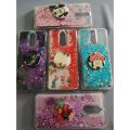 For Huawei Mate 10 Lite Back Cover Water Glitter Shiny Soft Silicon with free pop socket Case for Girls. 