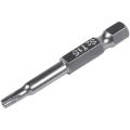 7Pcs Star Bit Screwdriver Drill Bits Screw Driver Magnetic 1/4Inch Hex Shank Hand Tools Five-Pointed Star Bore Hole. 
