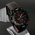 BETOP Fashion Men Silicone Bracelet Sports Quartz Watch Wrist Watches. 