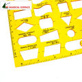 Flowchart Drawing Template K plastic Flexible Professional network flow chart symbols ruler for students JSH4351. 