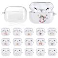 Silicone Cover for Apple AirPods Pro Earphone Coque Soft Protector Fundas Airpods Pro Case Cute Pattern Accessories Skin. 