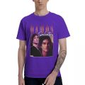 Damon Salvatore The Vampire Diaries Men's T Shirt Amazing Tee Shirt Short Sleeve Round Neck T-Shirts 100% Cotton Summer Clothes. 