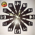 Ksa 3d Wooden Wall Clock for Home and Offices, 3D Design. 
