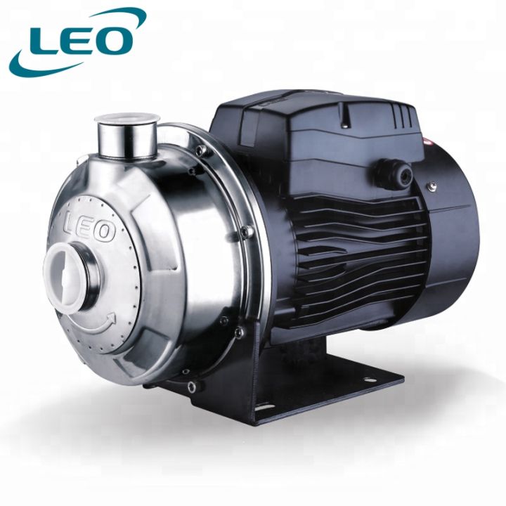 LEO AMS-210/1.5 , 1500 WATT / 2.0 HP , STAINLESS STEEL CENTRIFUGAL PUMP, 380V~400V THREE PHASE, SIZE:- 1 1/2 " X 1 1/4", ITALY PATTENT DESIGN EURPEON STANDARD