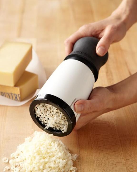 Cheese Grater-Black & White