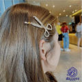 Pack of 3 Diamond Metal Hair Clips Hair Pins Fancy Stylish for Girls Comb Scissor Feather Style Golden and Silver. 