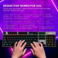 Philips Wired Mechanical RGB Gaming Keyboard | 16 Ambiglow Chroma FX & Customizable Key Light Maps | Anti-Ghosting, N-Key Rollover | Quick-Trigger, Soft-Click Philips (SPK8404). 