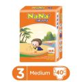 Nana Smarty Economy Pack Med  Size-3  40pcs( 6 - 9 kg). 