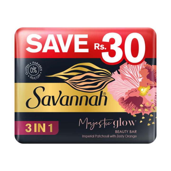 SAVANNAH TRIOPACK 3IN1 GLOW 125G