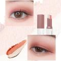 Double Color Eyeshadow Stick Gradient Shimmer Cream Pen Eye Makeup Cosmetic Eyeshadow Stick Korean Makeup. 