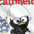 Calimero Anime Men Women T Shirt Cartoon Awesome Tees Short Sleeve Round Neck T-Shirt 100% Cotton Summer Tops. 