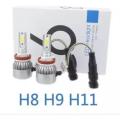 C6 H11 Led Bulbs 2Pc For Cars Headlight And Foglight. 