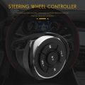 Wireless Bluetooth Remote Control Car Steering Wheel Motorcycle Bike Handlebar Media Button For Iphone For Samsung Android Phone. 