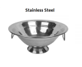 Multifunction Mesh Net Food Rice Strainer Stainless Steel Keema Sifter / Channi - Sizes are Available - 1 Pc - Stainless Steel Colander Rice & Noodles Strainer Multifunctional Rice Washing Washer Cleaning Drain Filter Kitchen Tool. 