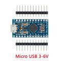 Pro Micro ATMEGA32U4 5V/16MHZ module With the bootloader for arduino MINI USB/Micro USB/TYPE-C with 2 row pin header for arduino. 