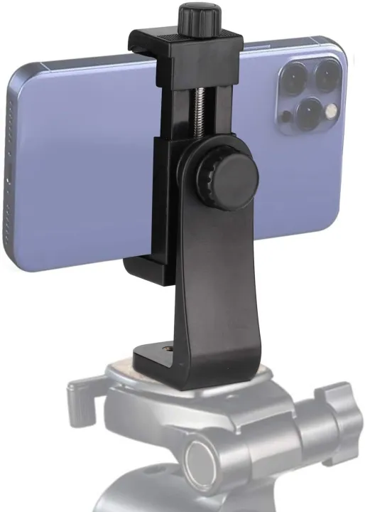 Tripod%20Clip%20Bracket%20Holder%20For%20Mobile%20Phone%20With%201/4%20inch%20Nut%20Two%20Screw%20Holes%20For%20Vertical%20/%20Horizontal%20Mounting%20-%20Tripod%20Clip%20For%20Phone%20-%20Black%20-%20Image%207