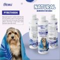 REMU - Natural Shampoo - Pyrethrin -Tick and Flea Shampoo - 400 Ml - For Puppies And Dog. 