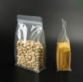 18x28 cm food Grade Clear Flat Bottom Side Gazette Pouch  100pcs/Lot. 