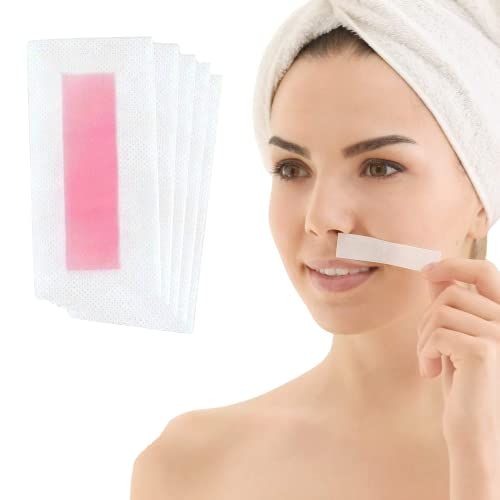 Professional%2020%20/10%20pcs%20Waxing%20Strips%20for%20Eyebrows%20Face%20Upper%20Lip%20Chin%20Facial%20Wax%20Strips%20for%20Home%20and%20Salon%20for%20Women%20and%20Girls%20(Random%20Colour)%20-%20Image%202