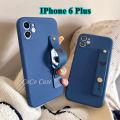 Discount For IPhone 6 Plus Case Silicone Full Cover Navy Blue Precise Easy to disassemble Casing case. 