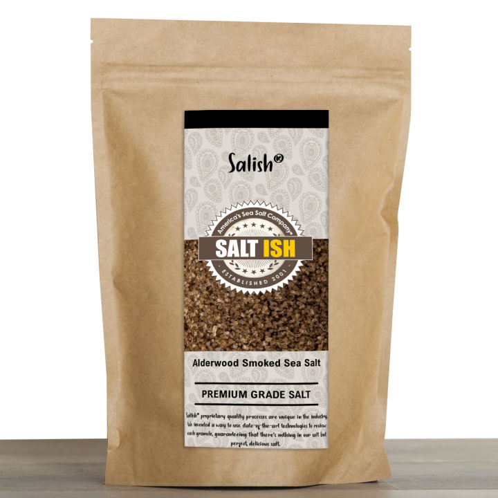 Salish Alderwood Smoked Sea Salt EXTRA FINE POWDER 500 g