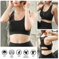 Women Compression Sports Bra with Phone Pocket Push Up Underwear Top Female Gym Fitness Running Sport Bh Yoga Shirt Bras SEXYWG. 