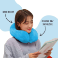 Multi-Color U Shaped Pillows for Sleeping - Portable Travel Neck Pillows for Adults -  Neck Pillow for Flight, Car Home, Office. 