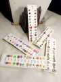 12 Pairs Fashion Stud Earrings Set Card for Girls – Cute Designs for Little and Young Girls. 