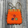 Multicolour Purse Hand Bag crafted with Embroidery & Sequins by ZENZ Sindhi Traditional Wear Embroidered Pouch. 