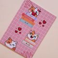 Peachu Cute Notebooks, A5 kawaii Notebooks, 50 blank pages, Cute Notebooks. 
