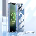 For iPhone 14 Mutural Jingtou Series MagSafe Magnetic Phone Case. 