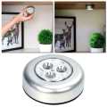 Push On Off Light Self Stick On Click Battery New Cabinet Light. 