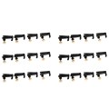 24Pcs Violin Fine Tuner Adjuster with Copper Plating Screws for 3/4 4/4 Size Violin Accessories. 