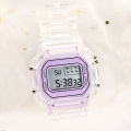 Fashion Men Women Watches Casual Transparent Digital Sport Watch Lover's Gift Clock Kid's Wristwatch Clock. 