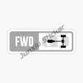 Forza Horizon Car Stickers Personality Anime Decals Scratch-Proof Racing Helmet Bumper Trunk Game Decor Car Door Protector. 