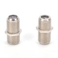 Aluminium Alloy Joiner Barrels Connector F Plug Coupler Adapter Coax Cable. 