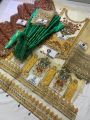 ALLHAMDULILLAH   Khuda baksh Desinger wedding collection ready to wear 2022–2023  Front orgenza heavy embroidery 🧵 BY BANO COLLECTIONS**. 
