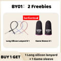 SenBenBao OWS BY01 Earbuds (2 Freebies:1 Silicon Lanyard+1 Game Sleeve) HiFi Sound Quality Wireless Bluetooth Earphone, IPX5 Waterproof with Large Capacity Battery Headset. 